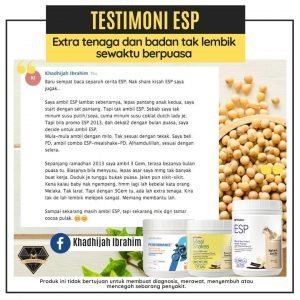 Testimoni Set Menyusu Shaklee susu badan meriah masa puasa