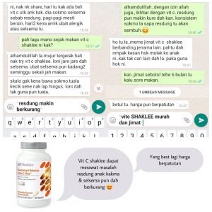 testimoni vitamin c shaklee resdung