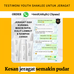 Testimoni YOUTH Shaklee Untuk Masalah Kulit Jeragat Berjeragat