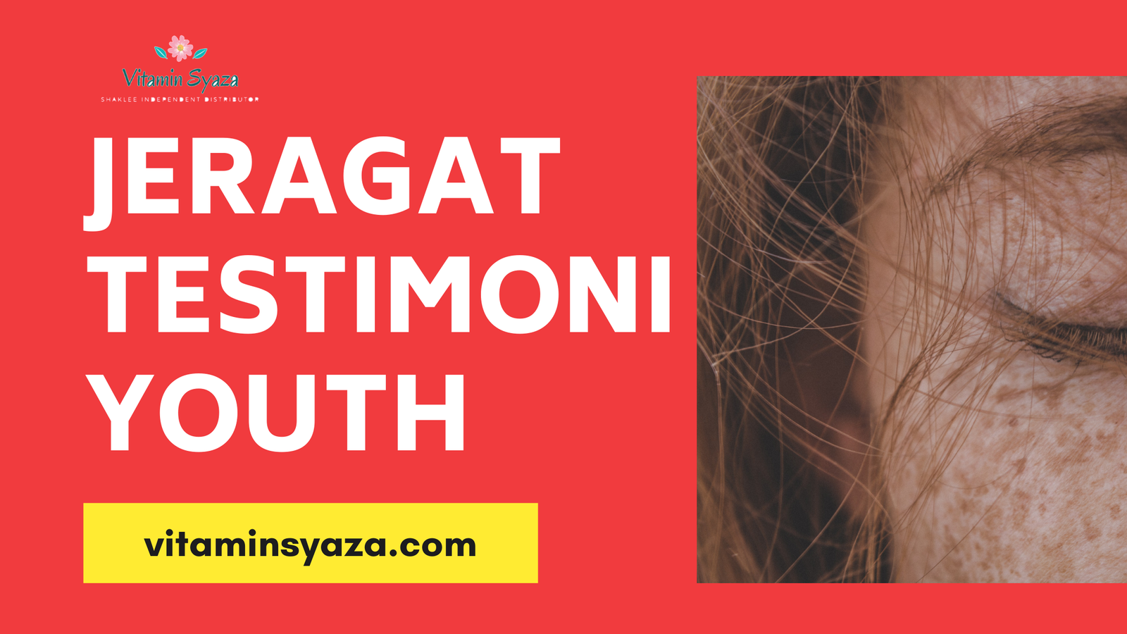 Testimoni YOUTH Shaklee Untuk Masalah Kulit Jeragat Berjeragat