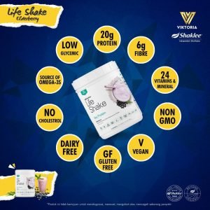 Kandungan Nutrisi Life Shake Elderberry Shaklee