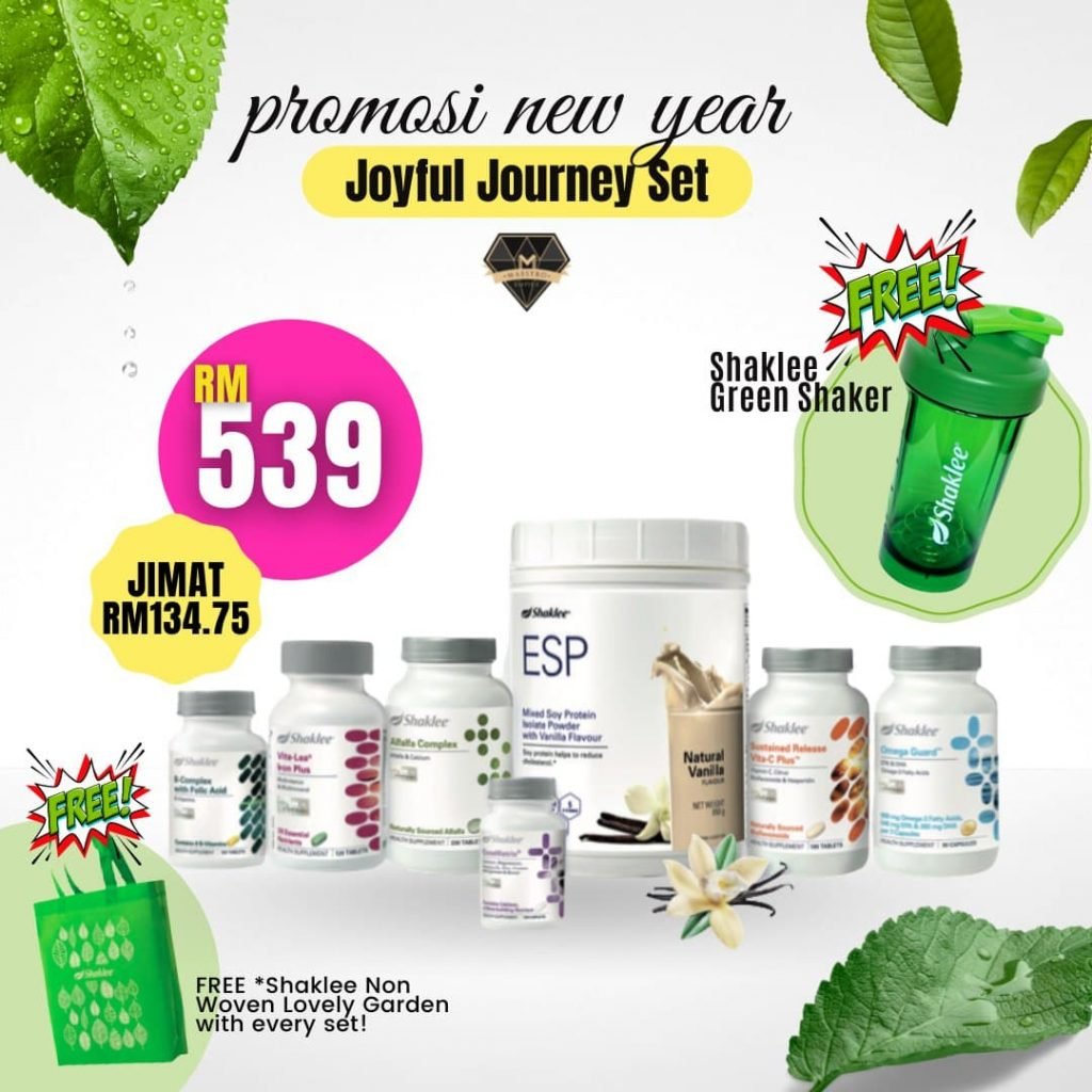 PROMOSI SET BERSALIN SET MENYUSU SHAKLEE JANUARI 2022